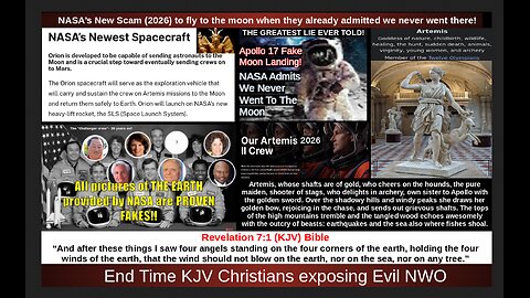 NASA’s New Scam (2026) to fly to the moon when they already admitted we never went there!