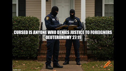 God is Warning You: Do Not Oppress the Stranger