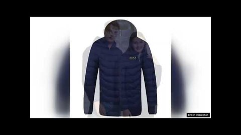 TENGOO HJ-25B Heating Jacket 25 Heated Areas Coat USB Charging Winter Warm Review