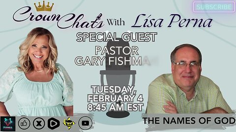 Crown Chats-Names of God with Pastor Gary Fishman