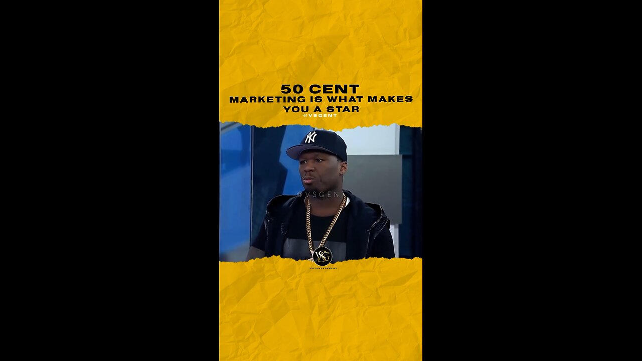 @50cent Marketing is what makes a star