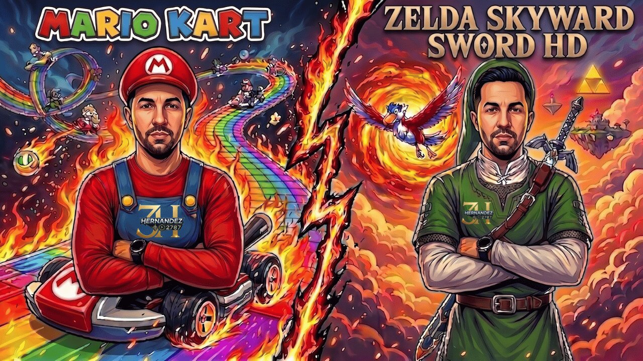 Nintendo Multiverse - Mario Kart SGTWIlky Fund Raising and Zelda Skyward Sword HD - Part 4