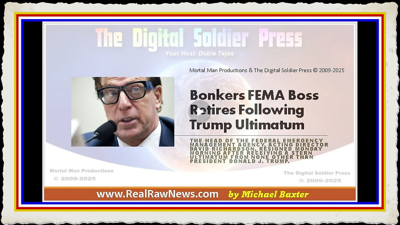 Bonkers FEMA Boss Retires Following Trump Ultimatum