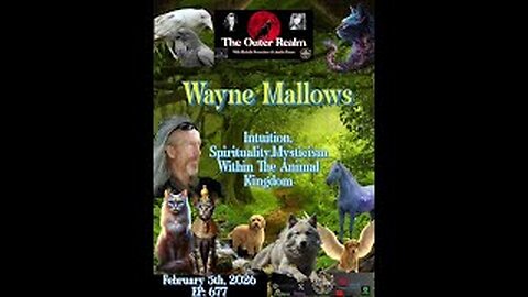 The Outer Realm - Exploring Intuition, Mysticism, Healing, Within The Animal Kingdom- Wayne Mallows