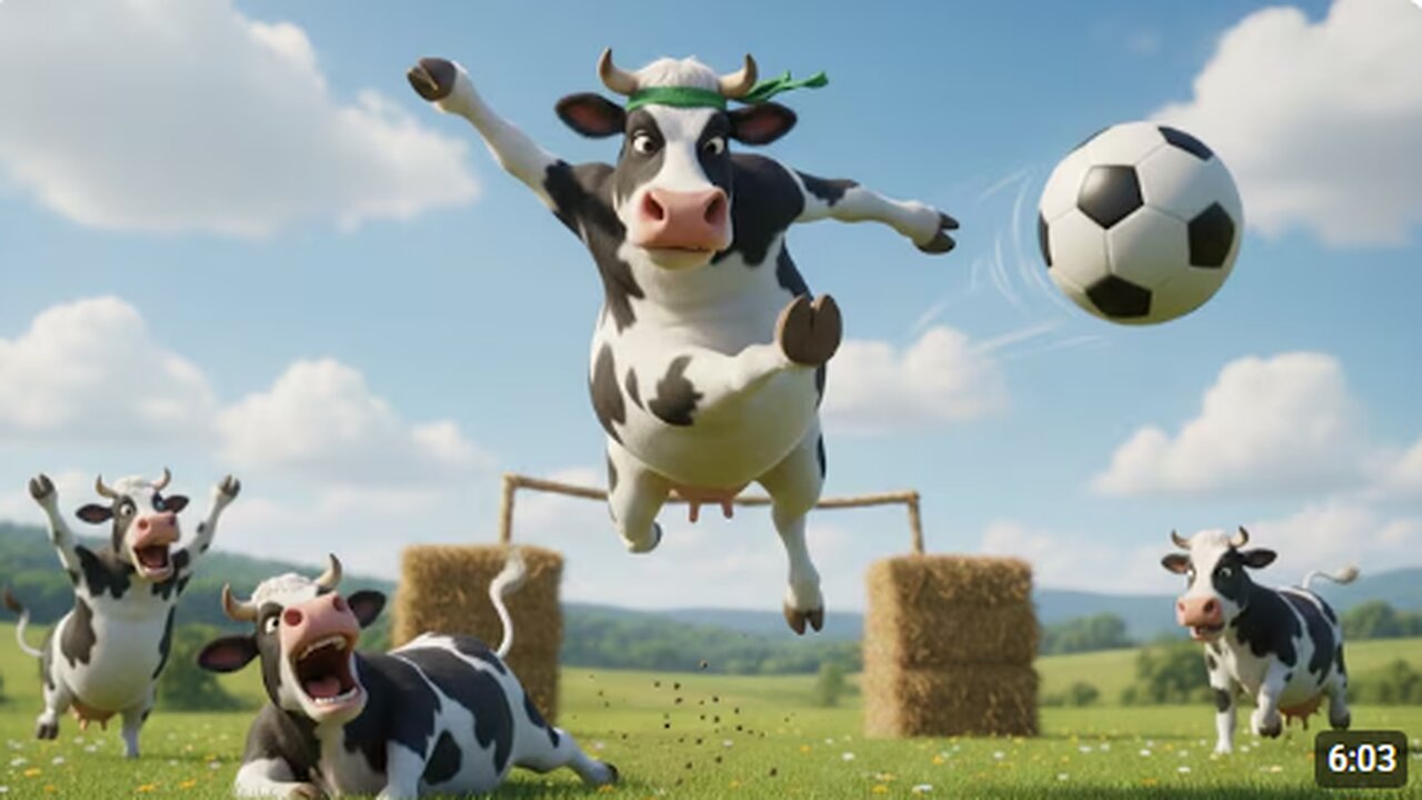 Hilarious Cow Dance Challenge โ Try Not to Laugh! ๐ฎ๐คฃ