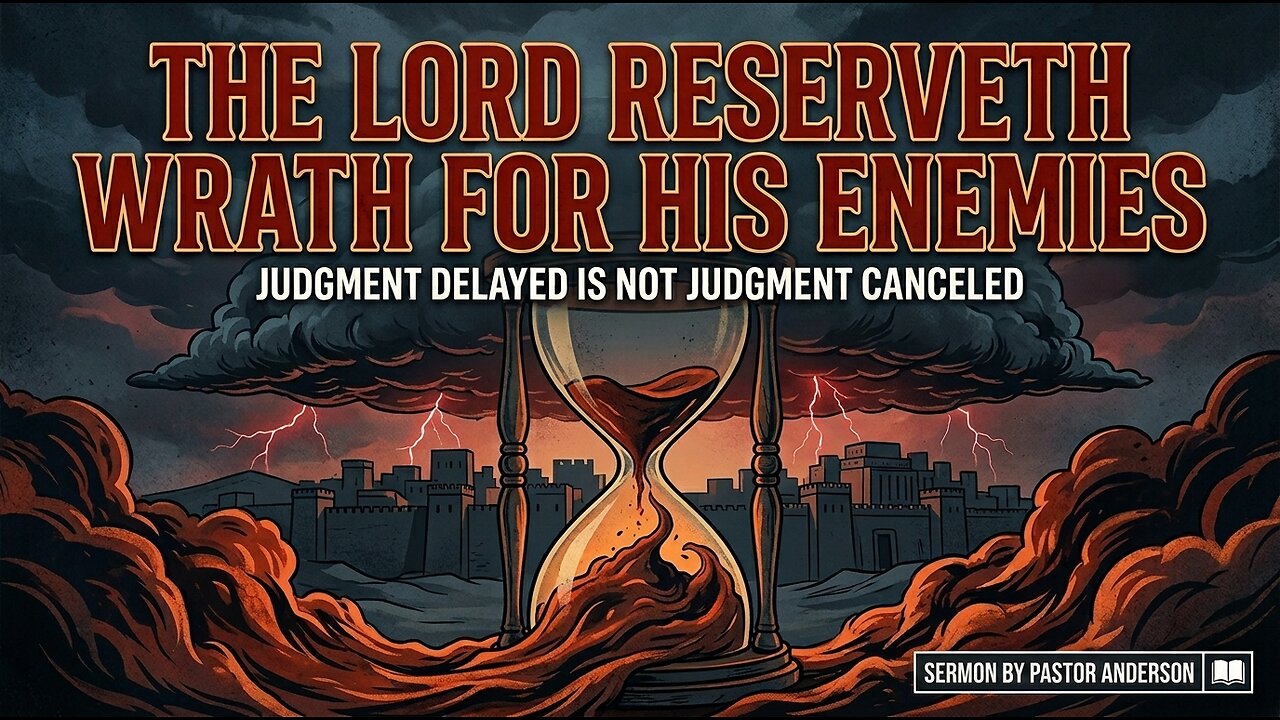 The Lord Reserveth Wrath for His Enemies | Pastor Anderson