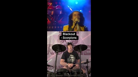 Blackout - Scorpions Drum Cover