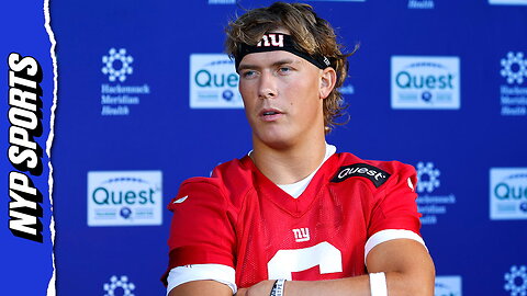 Jaxson Dart looks ahead to Week 5 matchup with Saints 