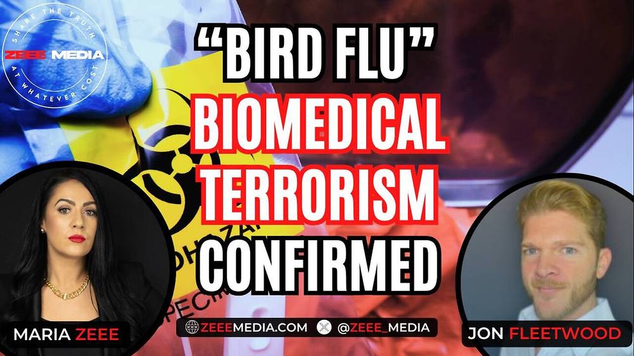 "Bird Flu" Biomedical Terrorism Confirmed - Jon Fleetwood