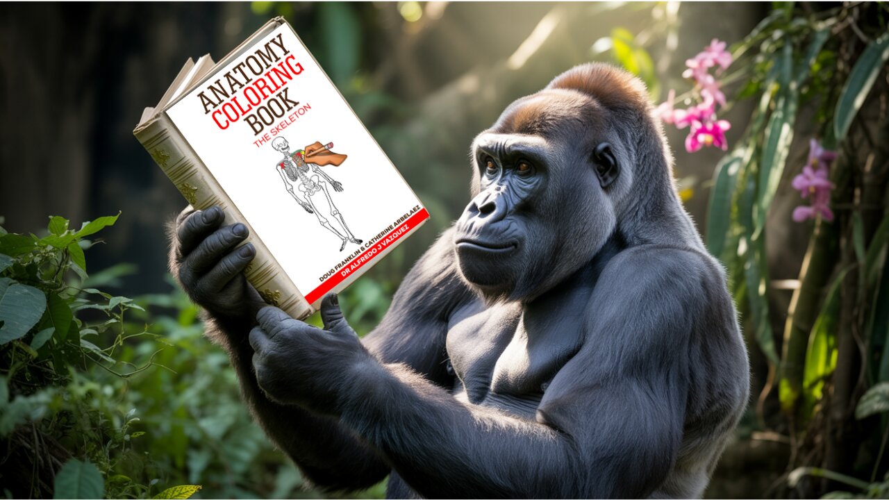 Anatomy Coloring Book - For Class & Halloween!