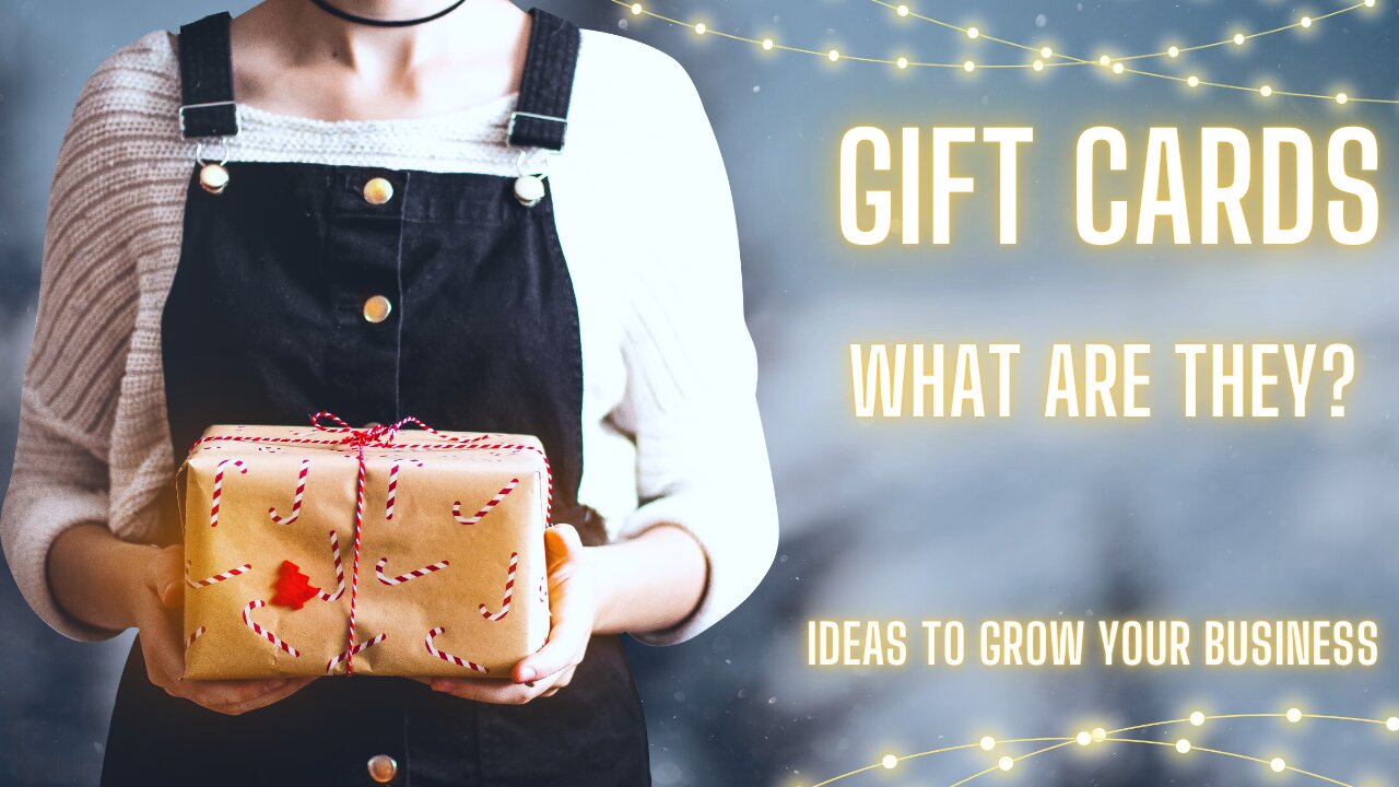 Gift Cards- What Are They?