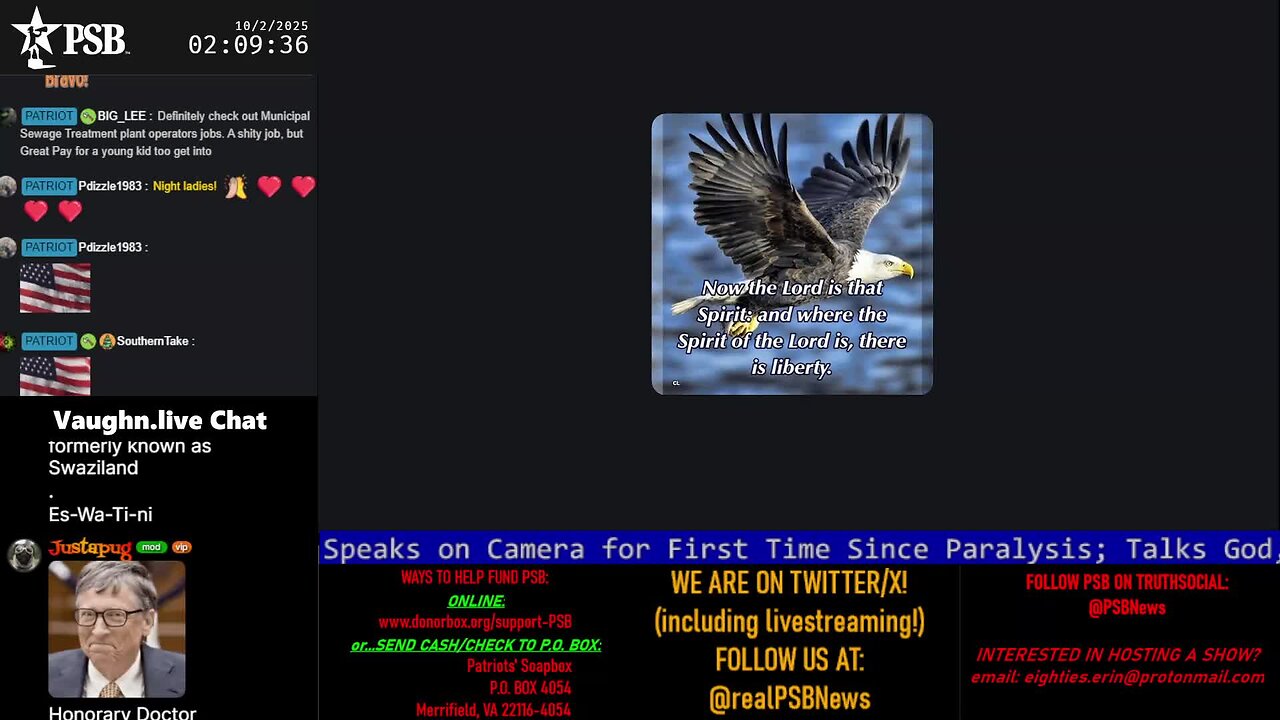 2025-10-02 02:04 EDT - On a Wing and a Prayer: with Deb65