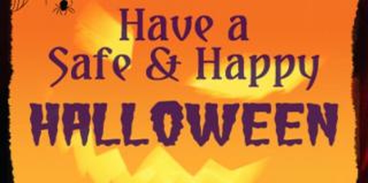 Halloween Safety...It's Important