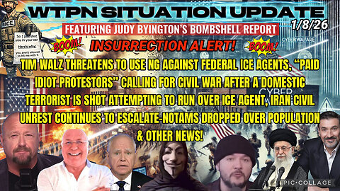 WTPN ~ Judy Byington ~ Situation Update ~ 1-8-26 ~ Trump Return ~ Restored Republic via a GCR