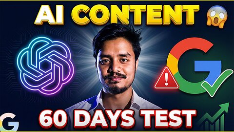 I Tested AI Content for 60 Days - Here's What Google Actually Did (Data-Driven Results)