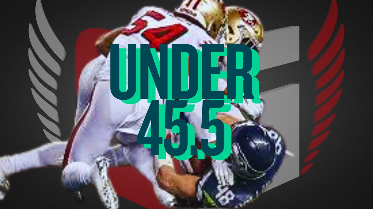 49ers vs Seahawks UNDER 45.5 🔒 | Divisional Round Total Breakdown