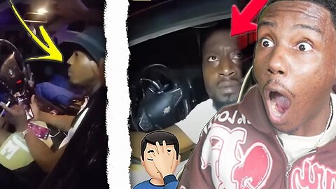 12 PULLED THEM OVER BUT HE STOLE THE CAR & LEFT!