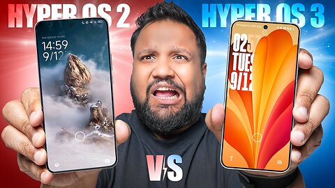 Hyper OS 3 vs Hyper OS 2 - Heavily iOS-inspired!