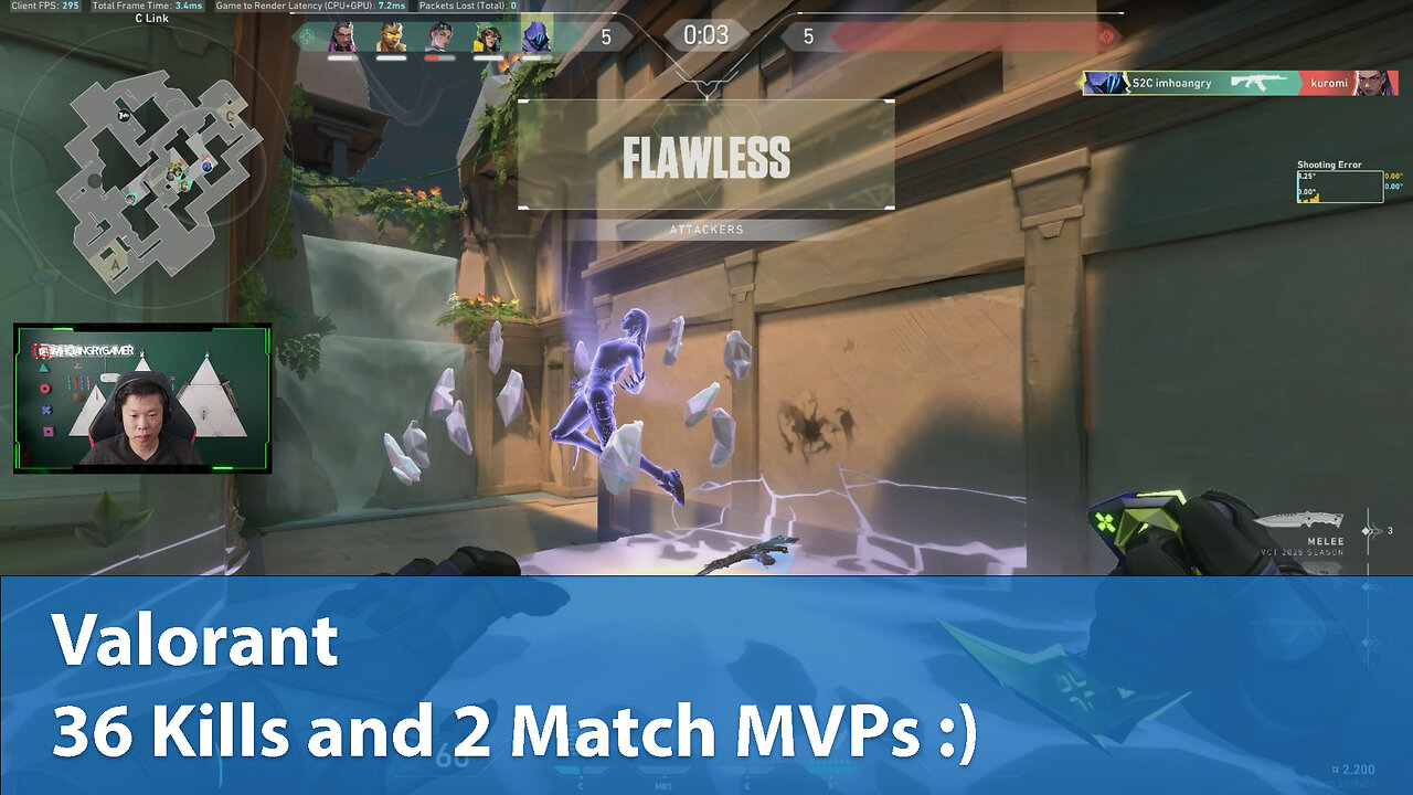 36 Kills and 2 Match MVPs :) | Competitive 1W-1L-1D | Valorant