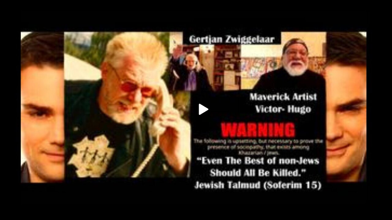 Gertjan Zwiggelaar Victor Hugo - Jews Control Cowards With Babylonian Magic Blackmail Pizza Delivery