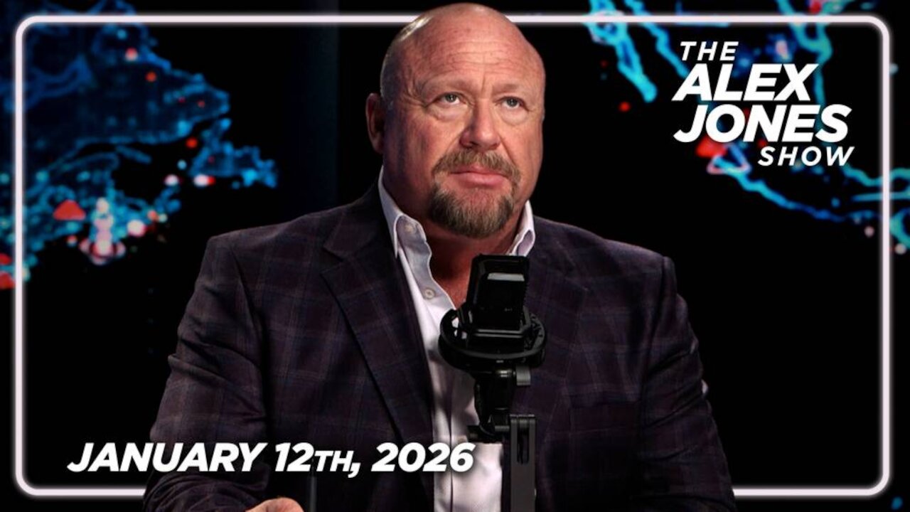 THE ALEX JONES SHOW - 1/12/2026: Trump Admin Goes Nuclear, Launches Criminal Investigation of Private Federal Reserve! 47 Also Launches Multiple Populist Initiatives, Bans BlackRock From Buying Up Family Homes, Kills Taxes On Small Loan Interest! PLUS, Re