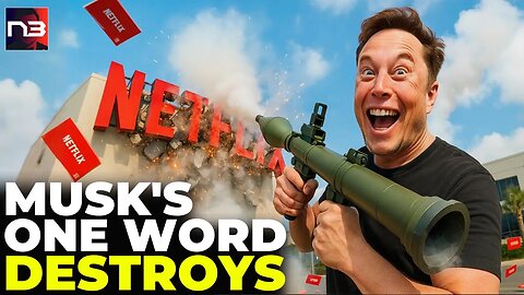 BREAKING: Elon Musk Types ONE Word and Netflix Stock CRASHES - Millions Cancel in 24 Hours CHAOS 