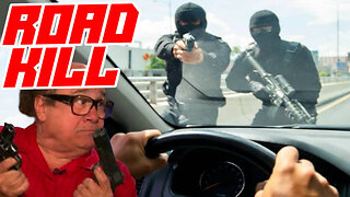 Man Ragdolls Thug Trying to Carjack Him On Freeway On-Ramp