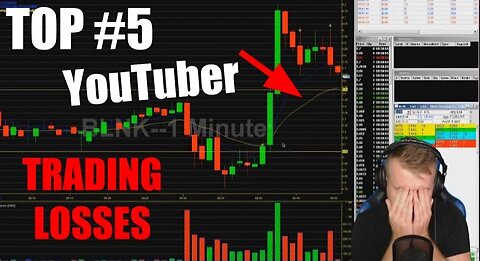 Top 5 Youtuber live trading losses | -$?????