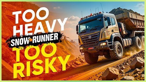 Crane Check. Fuel Check. Brains Missing. | SnowRunner Funny Gameplay