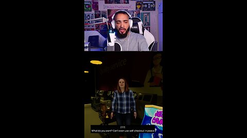 Rude lady. I feel you though. #thestalked3 #indiegame #survivalhorror #gamingreaction #comedygaming