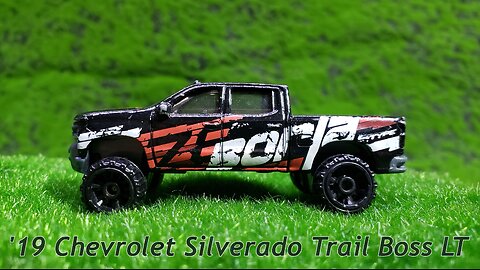 2019 Chevrolet Silverado Trail Boss - (Hot Wheels FJV97)