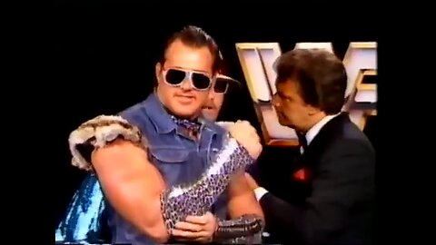 5-26, 1985-all American wrestling-Brutus beefcake interview