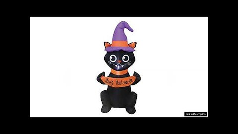 Black Cat Halloween Inflatable Review