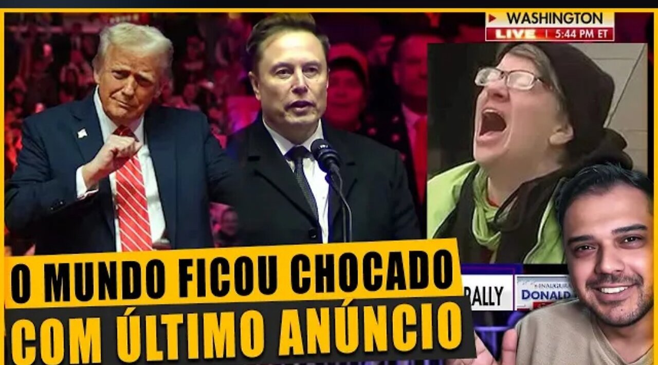 TRUMP CHOCOU o MUNDO - Serão 200 ORDENS NA PRIMEIRA HORA!