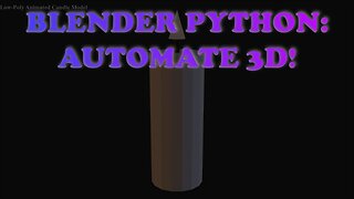 Code Your Own 3D Animation! Blender Python to Web in 10 Minutes (No Modeling Neede