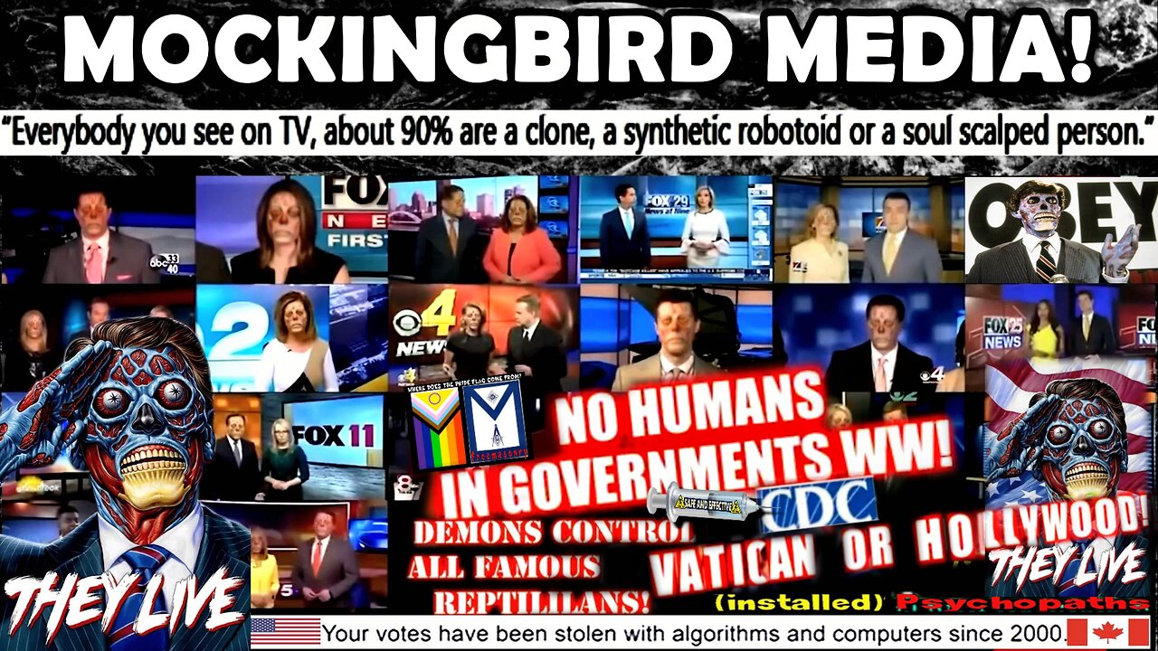 Obey! ‘They Live’ (CIA – Mockingbird MSM Fake News version) MyCatholicRedPill
