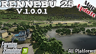 Map Update | Rennebu 25 | All Platforms | V.1.0.0.1 | Farming Simulator 25
