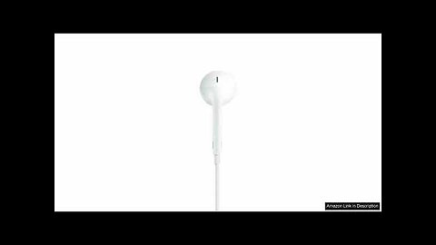 Apple EarPods Headphones with Lightning Connector, Wired Ear Buds for iPhone Review