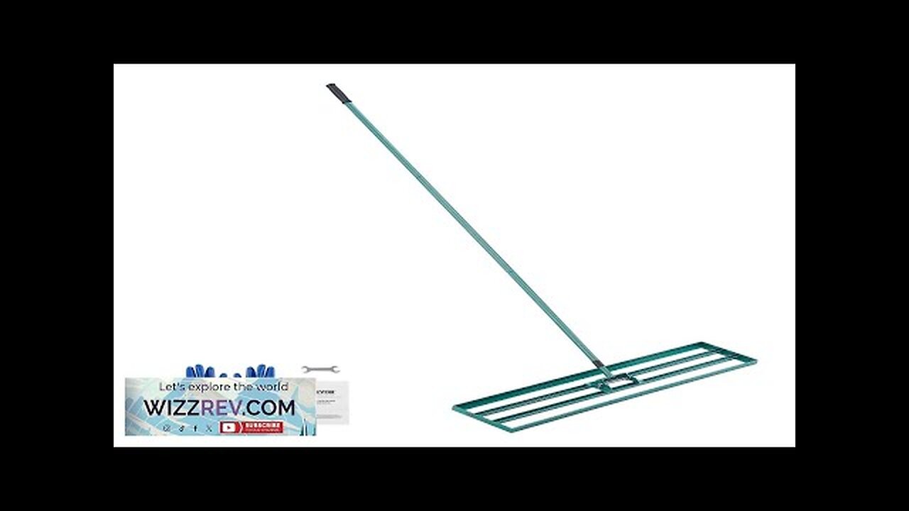 VEVOR Lawn Leveling Rake 48"x10" Level Lawn Tool Heavy-duty Lawn Leveler Review