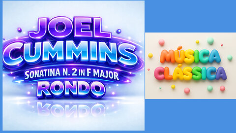 JOEL CUMMINS - SONATINA N. 2 IN F MAJOR RONDO