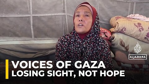Gaza woman blinded in Israeli strike opens bakery to subsist and hope