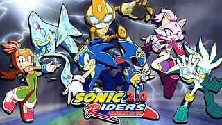 Sonic Riders: (Unlocking Nights, Ulala, AiAi & Super Sonic) 4K