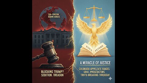 Foreign Judges Blocking Trump? Sedition. Tina Peters? A Miracle of Justice