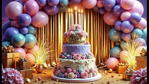 Best Happy Birthday Song🎶Birthday Wishes, Greetings, Party, Cake & Celebration Video