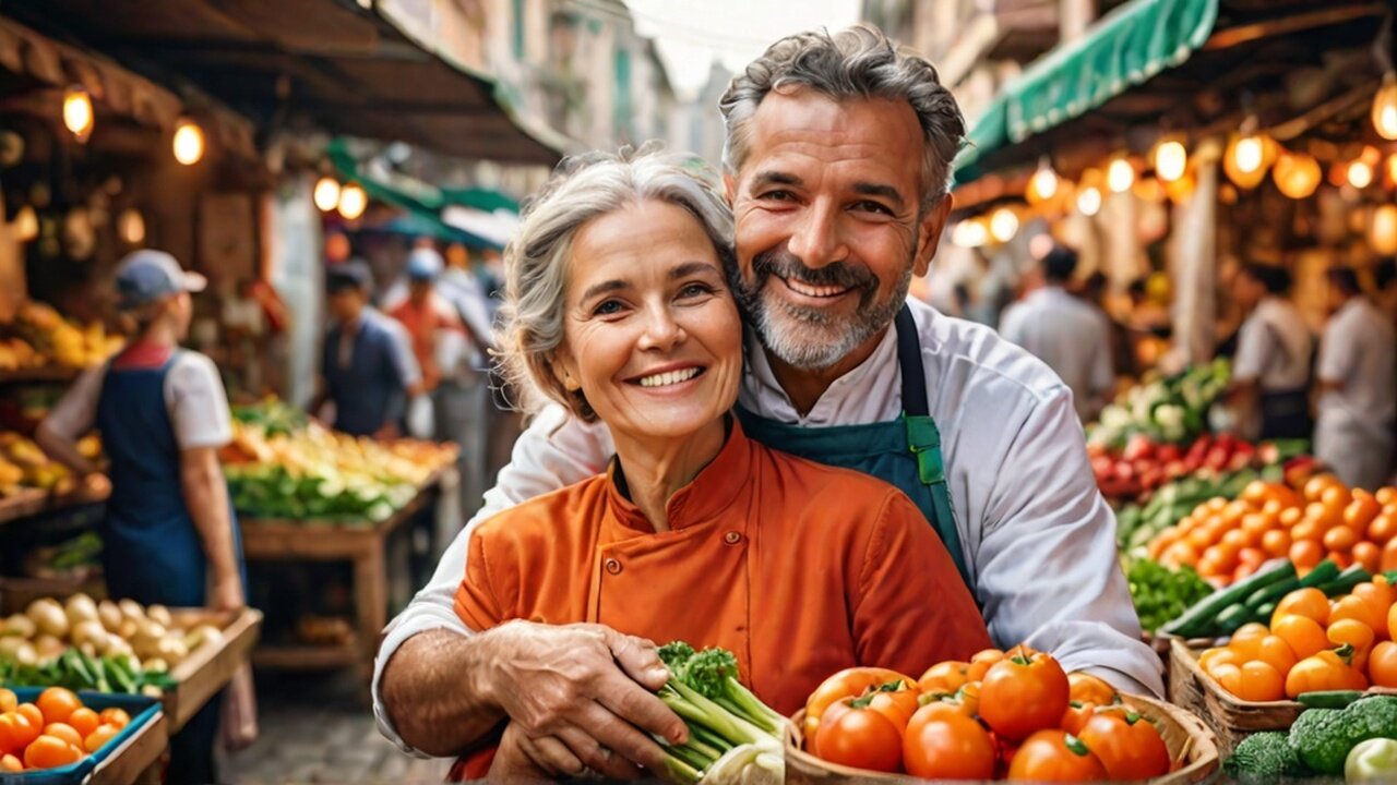 Veggie Seller's Surprising Reunion! #seller #vegetables #friends #fruit #vegetarian