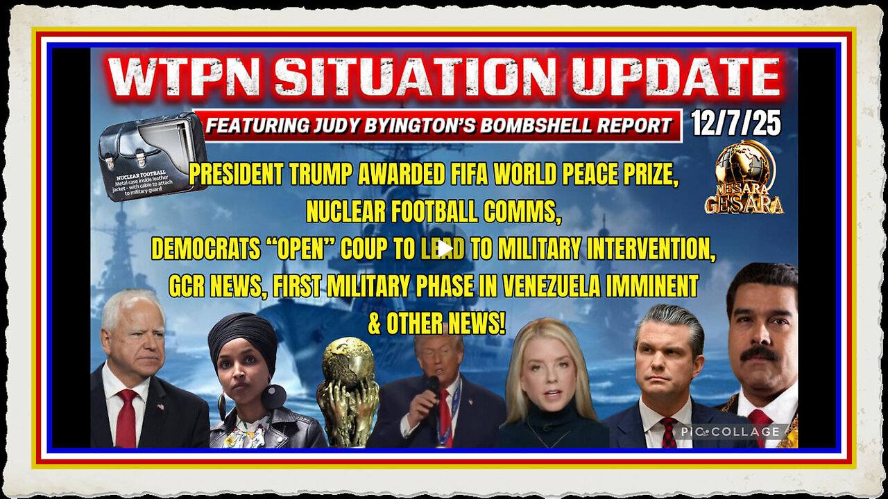 WTPN SITUATION UPDATE FEATURING RESTORED REPUBLIC 12 7 25