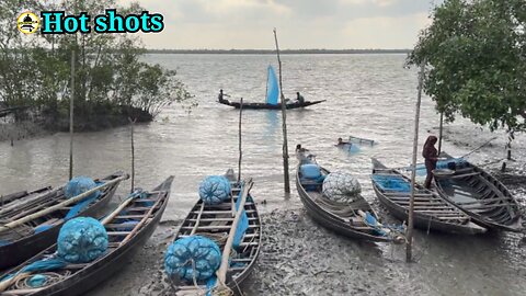People in boat villages