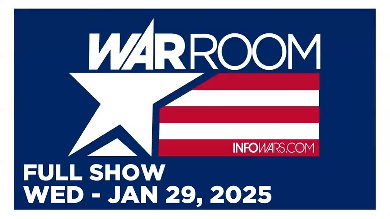 WAR ROOM (Full Show) 01_29_25 Wednesday