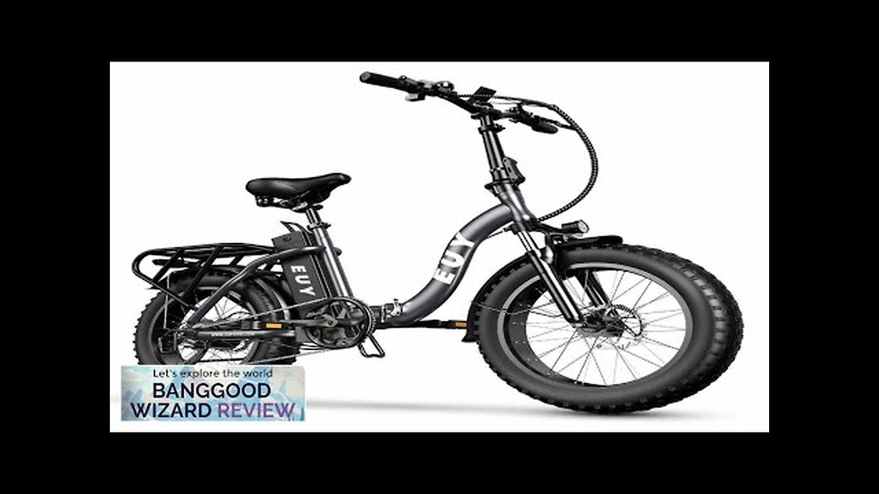 USA DIRECT Euybike F7 Electric Bike 48V 16AH Battery 750W Motor 20inch Review