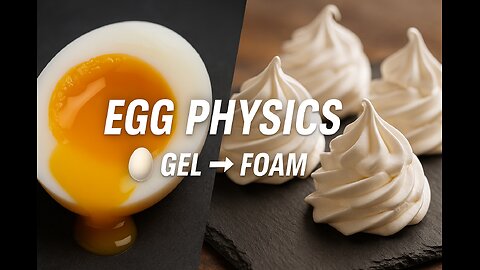 Egg Physics: From Gel to Foam – FlavorVille Science 🥚✨